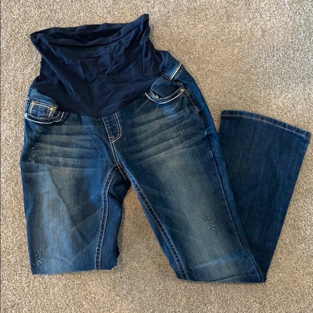 🤰🏻Maternity Blue Jeans